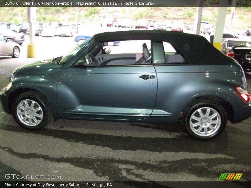 Magnesium Green Pearl / Pastel Slate Gray 2006 Chrysler PT Cruiser Convertible