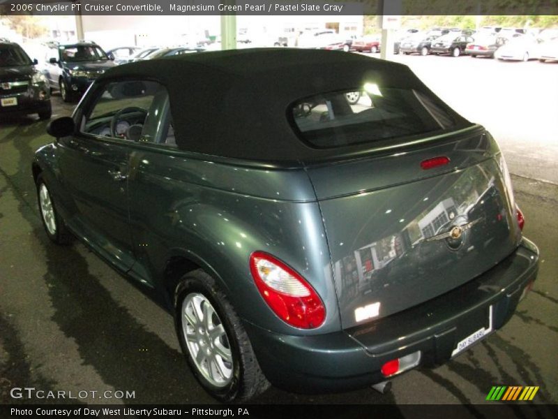 Magnesium Green Pearl / Pastel Slate Gray 2006 Chrysler PT Cruiser Convertible