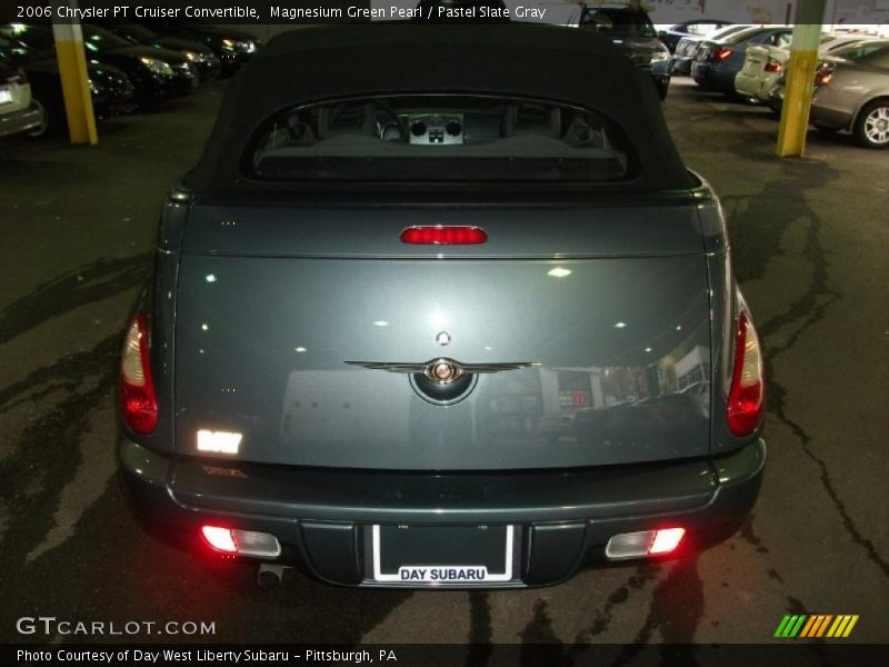 Magnesium Green Pearl / Pastel Slate Gray 2006 Chrysler PT Cruiser Convertible