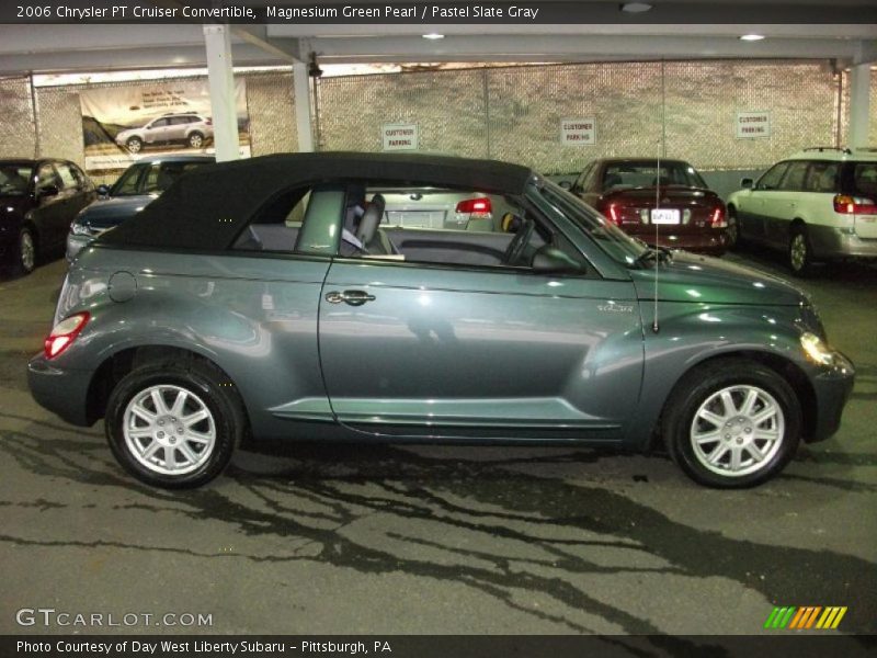 Magnesium Green Pearl / Pastel Slate Gray 2006 Chrysler PT Cruiser Convertible