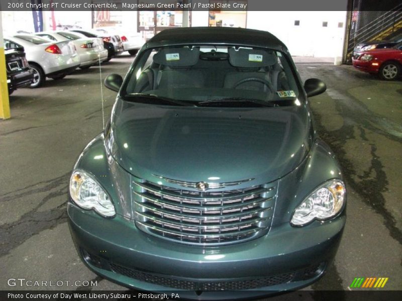 Magnesium Green Pearl / Pastel Slate Gray 2006 Chrysler PT Cruiser Convertible