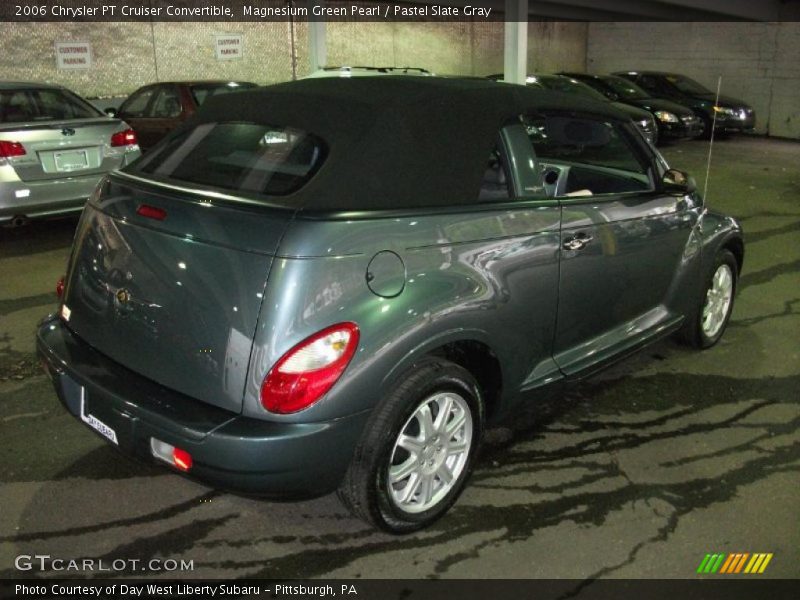 Magnesium Green Pearl / Pastel Slate Gray 2006 Chrysler PT Cruiser Convertible