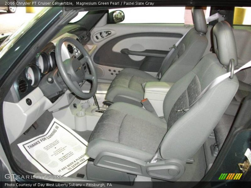 Magnesium Green Pearl / Pastel Slate Gray 2006 Chrysler PT Cruiser Convertible