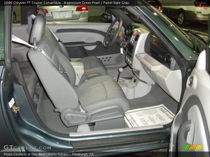 Magnesium Green Pearl / Pastel Slate Gray 2006 Chrysler PT Cruiser Convertible