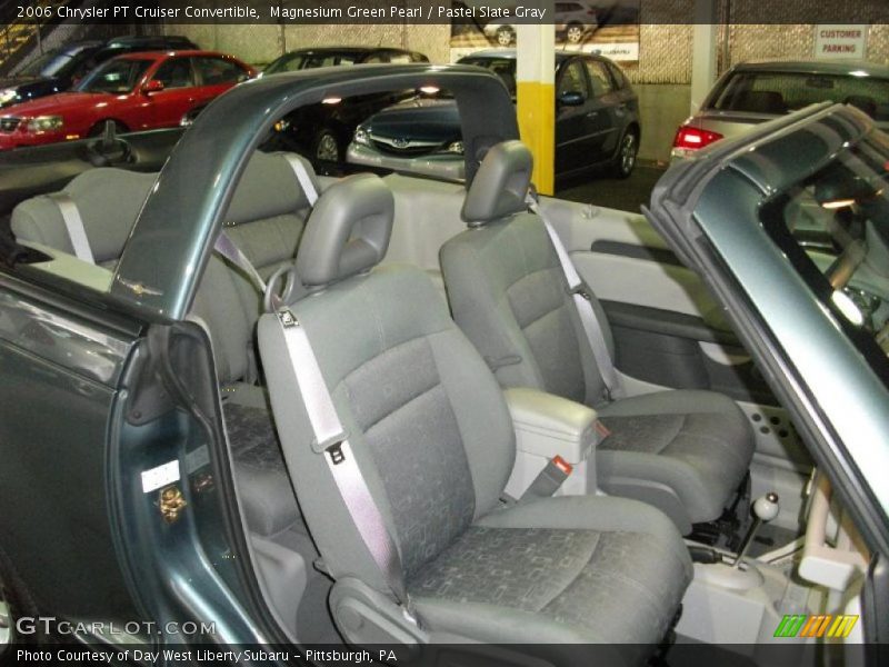 Magnesium Green Pearl / Pastel Slate Gray 2006 Chrysler PT Cruiser Convertible