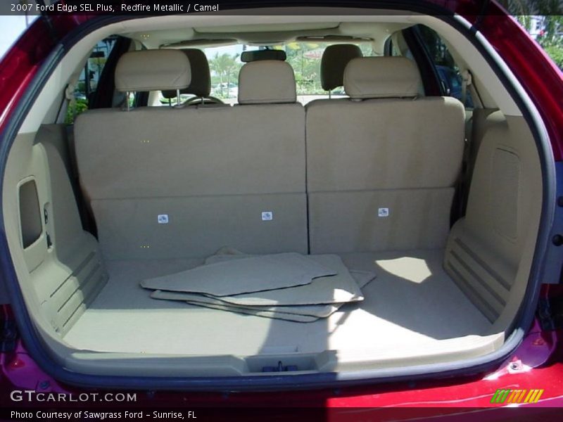 Redfire Metallic / Camel 2007 Ford Edge SEL Plus
