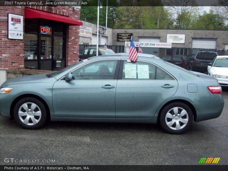 Aloe Green Metallic / Ash 2007 Toyota Camry LE