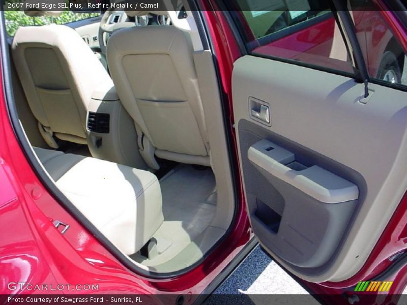 Redfire Metallic / Camel 2007 Ford Edge SEL Plus