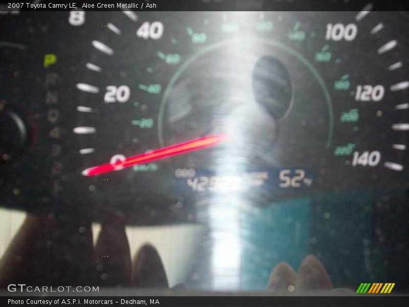 Aloe Green Metallic / Ash 2007 Toyota Camry LE
