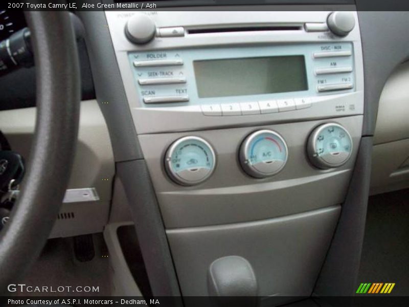 Aloe Green Metallic / Ash 2007 Toyota Camry LE