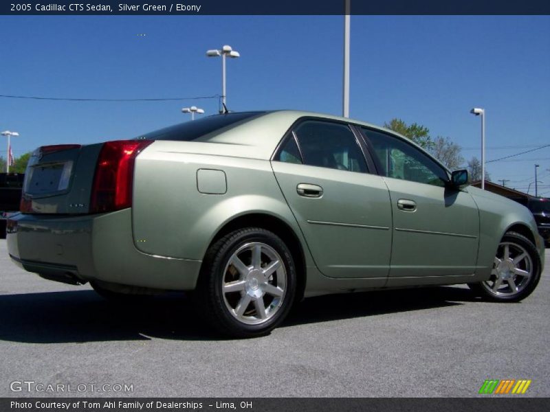 Silver Green / Ebony 2005 Cadillac CTS Sedan