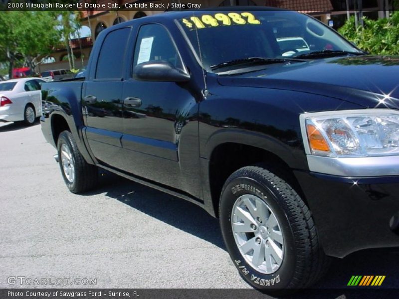 Carbide Black / Slate Gray 2006 Mitsubishi Raider LS Double Cab