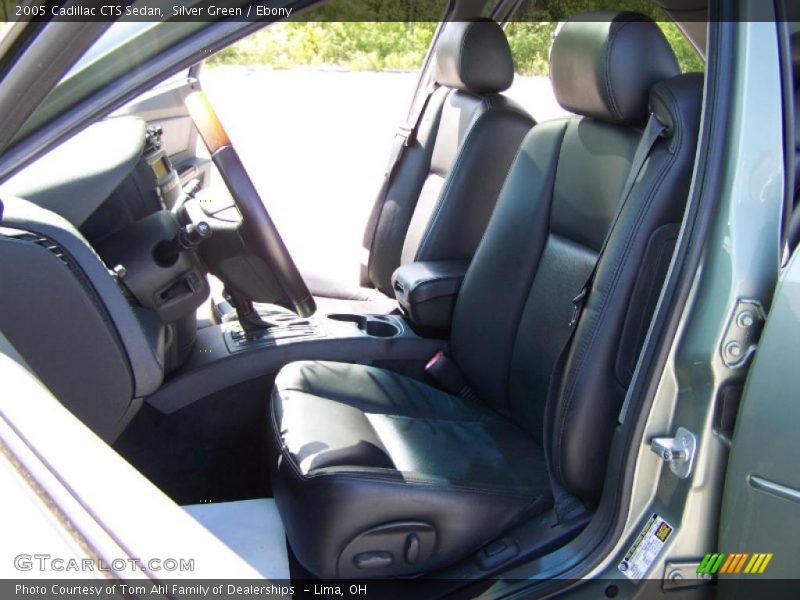 Silver Green / Ebony 2005 Cadillac CTS Sedan