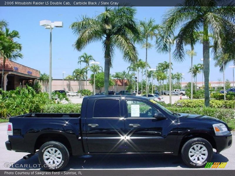 Carbide Black / Slate Gray 2006 Mitsubishi Raider LS Double Cab