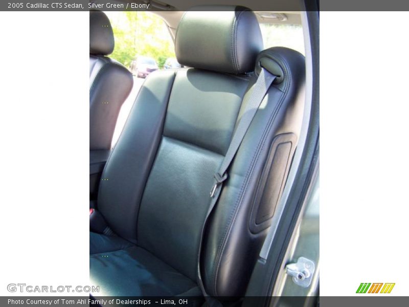 Silver Green / Ebony 2005 Cadillac CTS Sedan