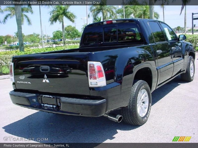 Carbide Black / Slate Gray 2006 Mitsubishi Raider LS Double Cab