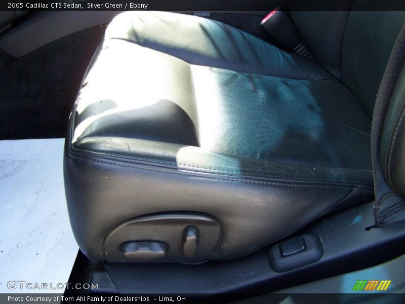 Silver Green / Ebony 2005 Cadillac CTS Sedan