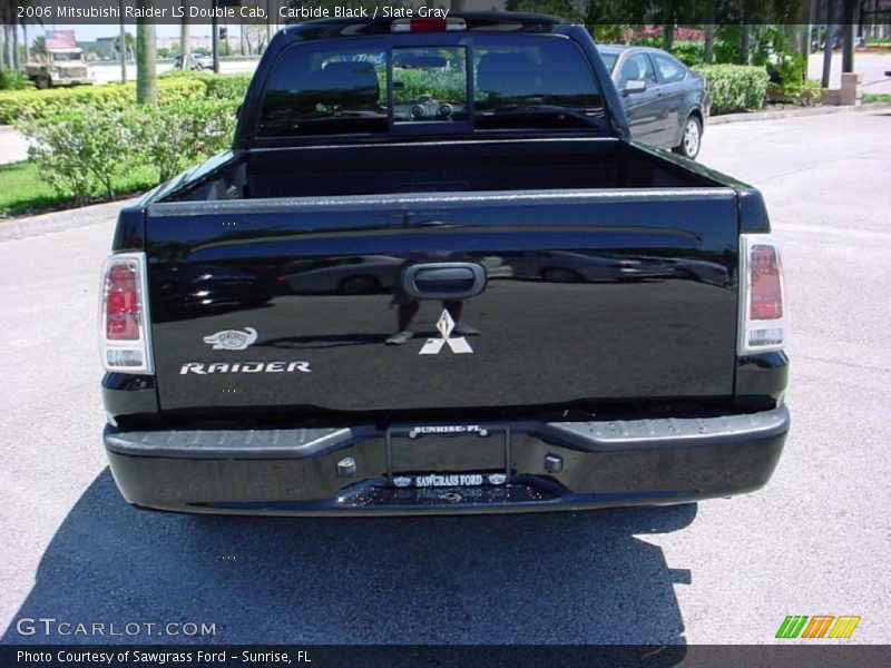 Carbide Black / Slate Gray 2006 Mitsubishi Raider LS Double Cab