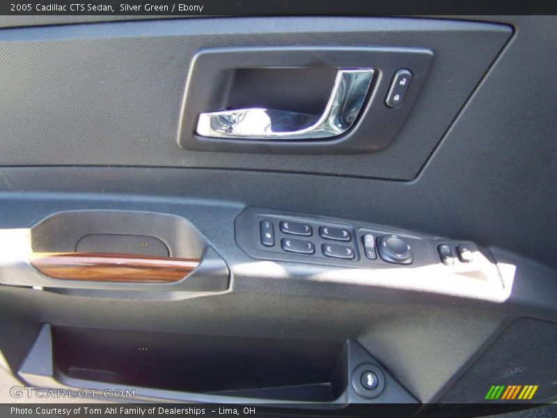 Silver Green / Ebony 2005 Cadillac CTS Sedan