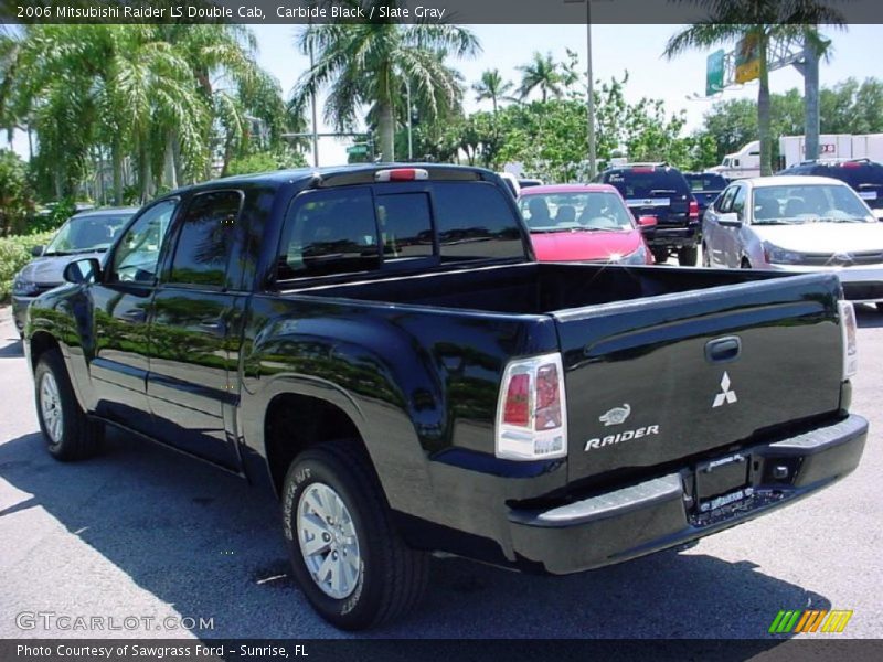 Carbide Black / Slate Gray 2006 Mitsubishi Raider LS Double Cab