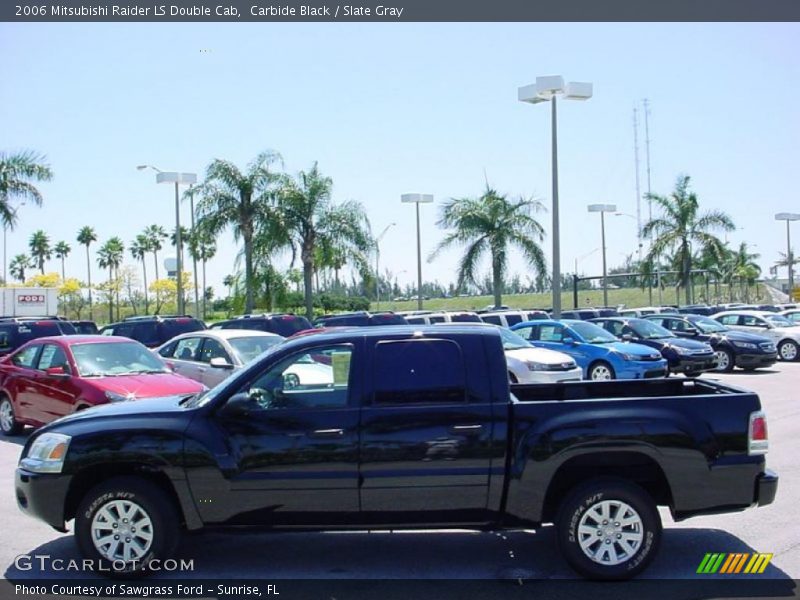 Carbide Black / Slate Gray 2006 Mitsubishi Raider LS Double Cab