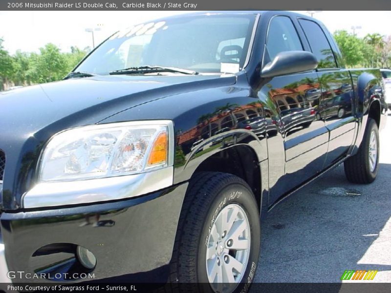 Carbide Black / Slate Gray 2006 Mitsubishi Raider LS Double Cab