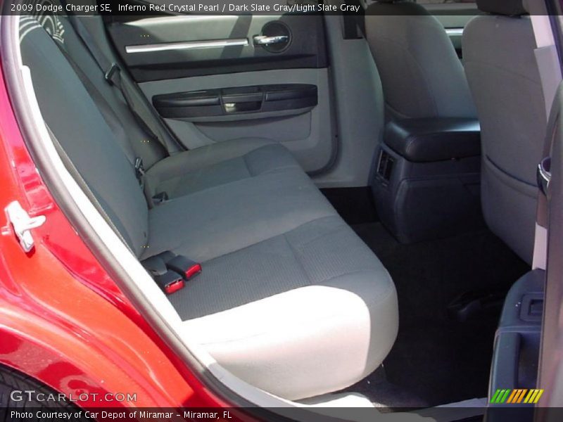 Inferno Red Crystal Pearl / Dark Slate Gray/Light Slate Gray 2009 Dodge Charger SE