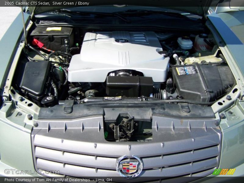 Silver Green / Ebony 2005 Cadillac CTS Sedan