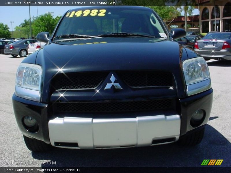 Carbide Black / Slate Gray 2006 Mitsubishi Raider LS Double Cab