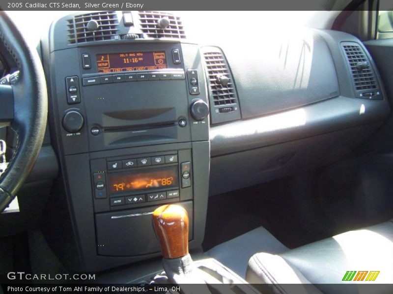 Silver Green / Ebony 2005 Cadillac CTS Sedan