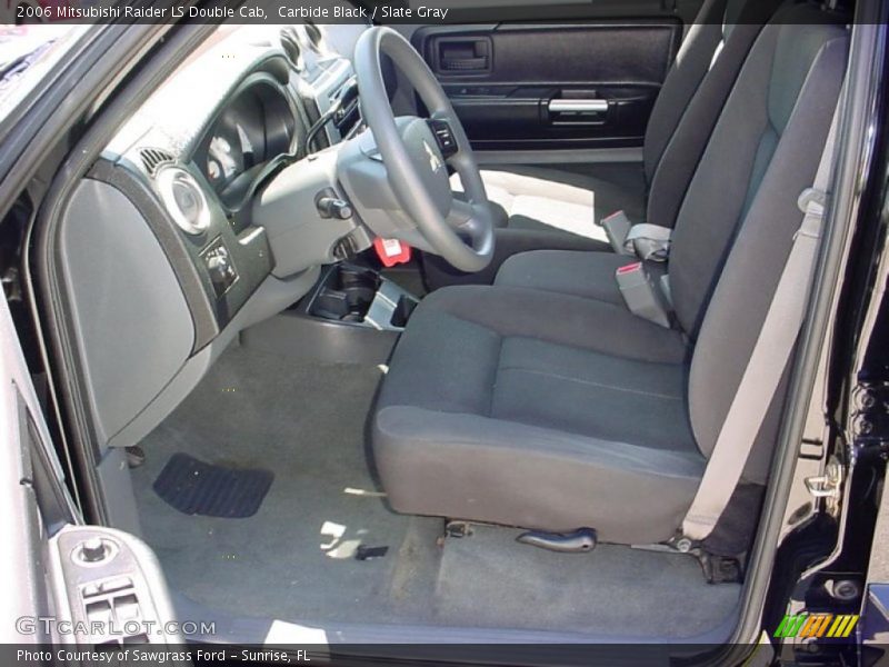 Carbide Black / Slate Gray 2006 Mitsubishi Raider LS Double Cab