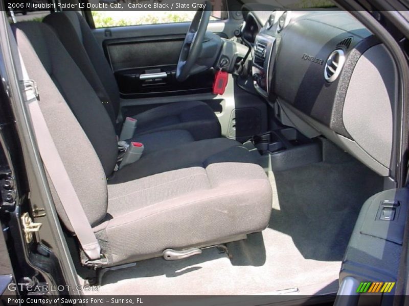Carbide Black / Slate Gray 2006 Mitsubishi Raider LS Double Cab