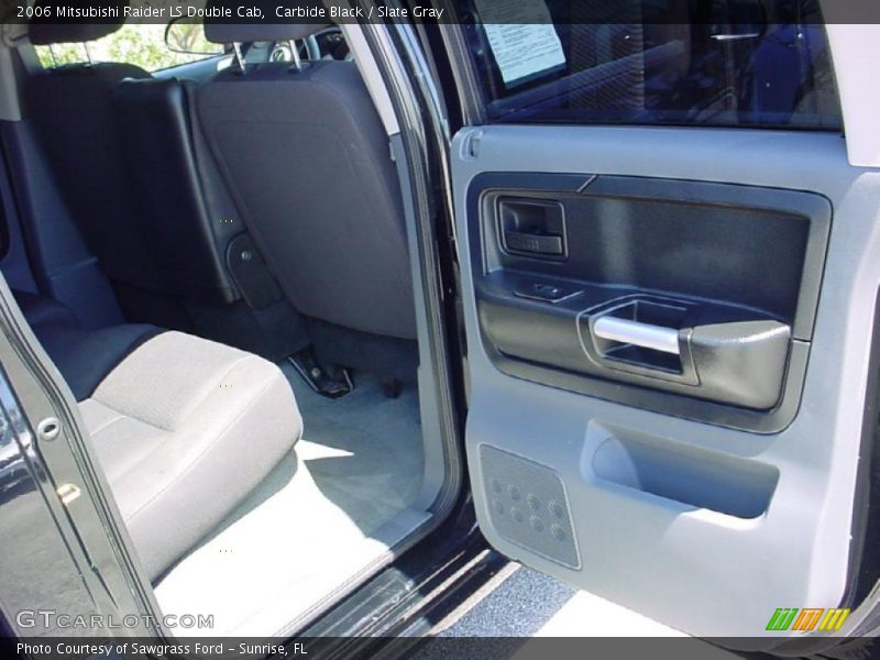 Carbide Black / Slate Gray 2006 Mitsubishi Raider LS Double Cab