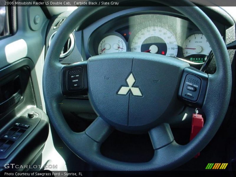 Carbide Black / Slate Gray 2006 Mitsubishi Raider LS Double Cab