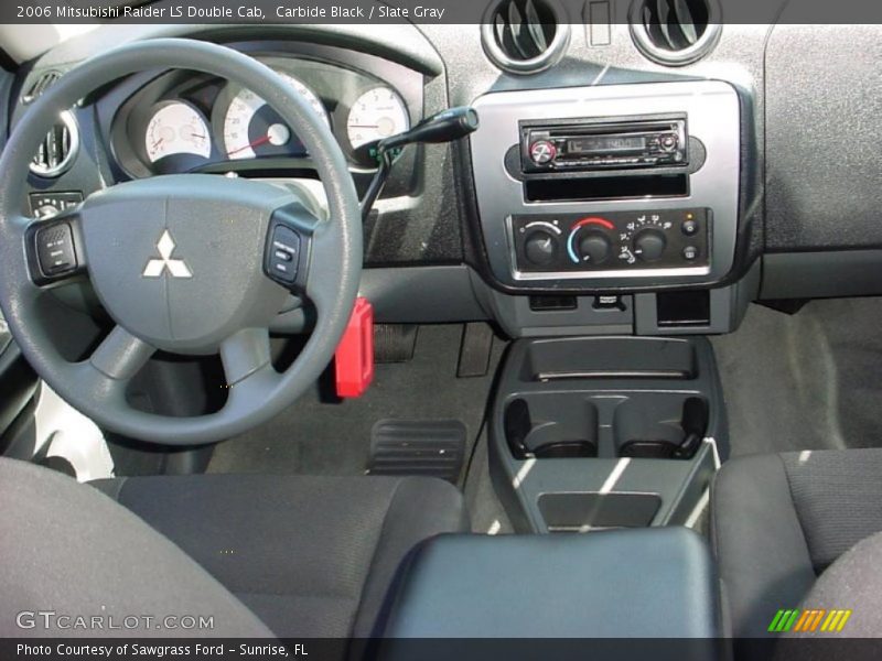Carbide Black / Slate Gray 2006 Mitsubishi Raider LS Double Cab