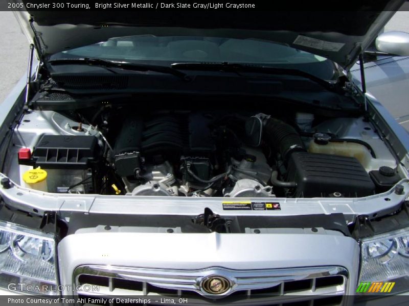 Bright Silver Metallic / Dark Slate Gray/Light Graystone 2005 Chrysler 300 Touring