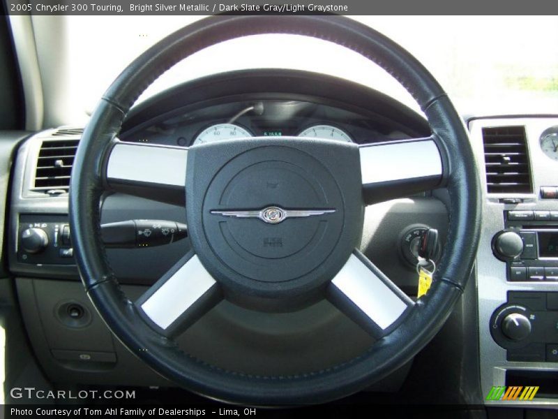 Bright Silver Metallic / Dark Slate Gray/Light Graystone 2005 Chrysler 300 Touring