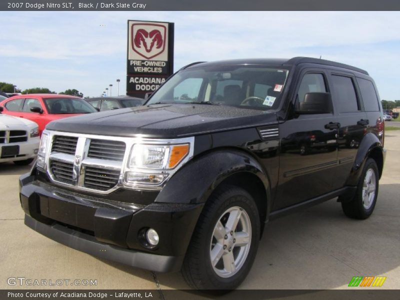 Black / Dark Slate Gray 2007 Dodge Nitro SLT