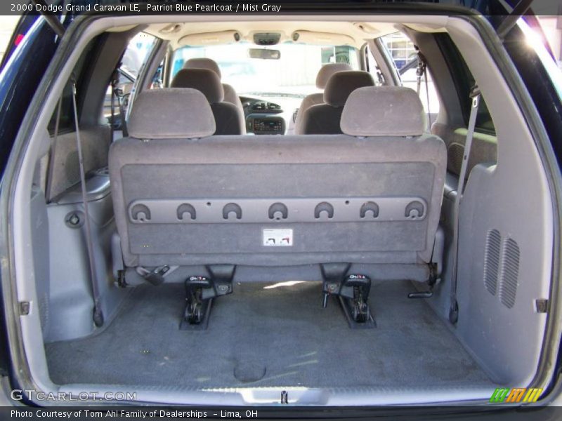 Patriot Blue Pearlcoat / Mist Gray 2000 Dodge Grand Caravan LE