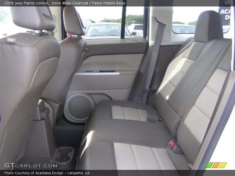 Stone White Clearcoat / Pastel Pebble Beige 2008 Jeep Patriot Limited