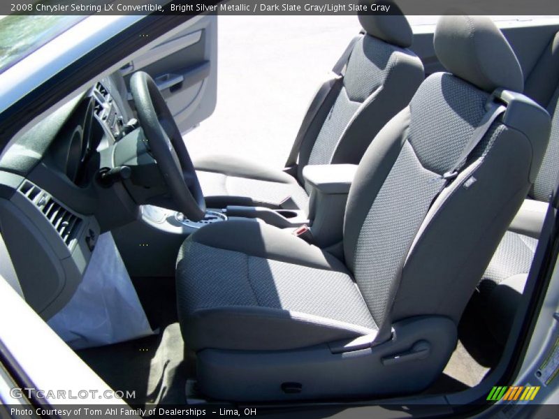 Bright Silver Metallic / Dark Slate Gray/Light Slate Gray 2008 Chrysler Sebring LX Convertible
