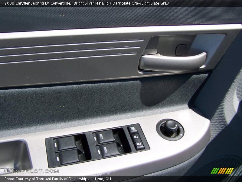 Bright Silver Metallic / Dark Slate Gray/Light Slate Gray 2008 Chrysler Sebring LX Convertible