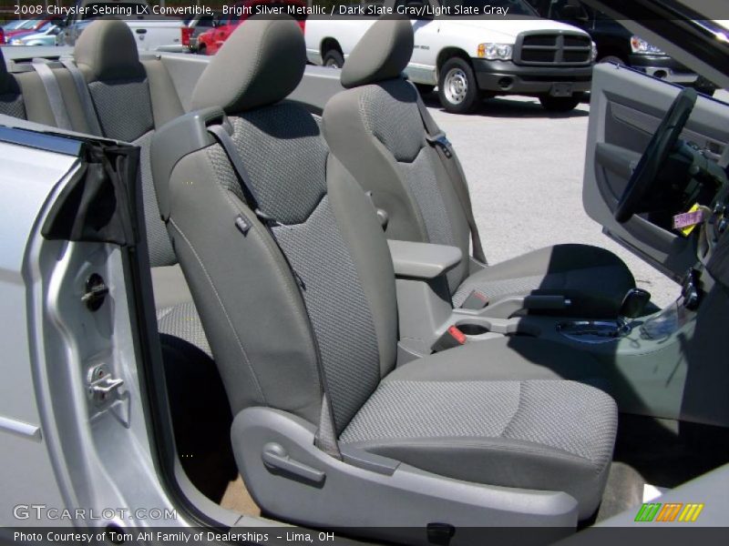Bright Silver Metallic / Dark Slate Gray/Light Slate Gray 2008 Chrysler Sebring LX Convertible