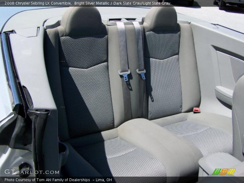 Bright Silver Metallic / Dark Slate Gray/Light Slate Gray 2008 Chrysler Sebring LX Convertible