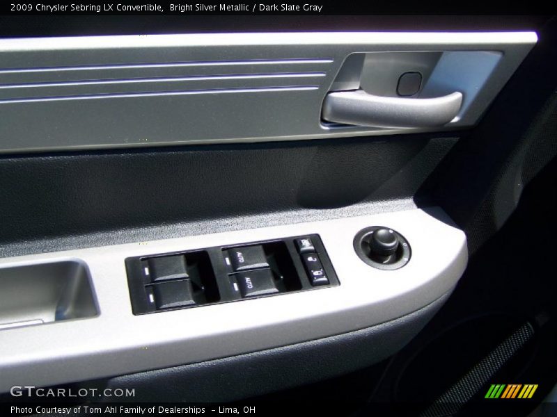 Bright Silver Metallic / Dark Slate Gray 2009 Chrysler Sebring LX Convertible