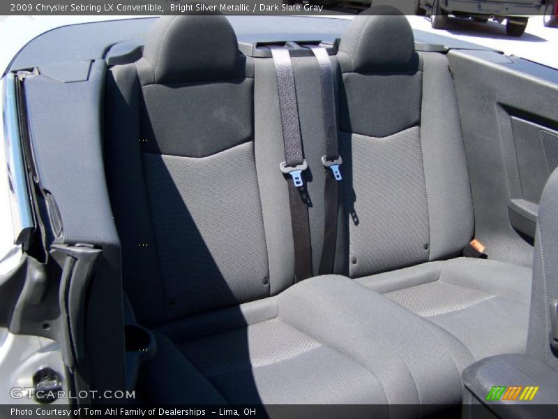 Bright Silver Metallic / Dark Slate Gray 2009 Chrysler Sebring LX Convertible