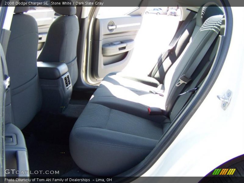 Stone White / Dark Slate Gray 2008 Dodge Charger SE