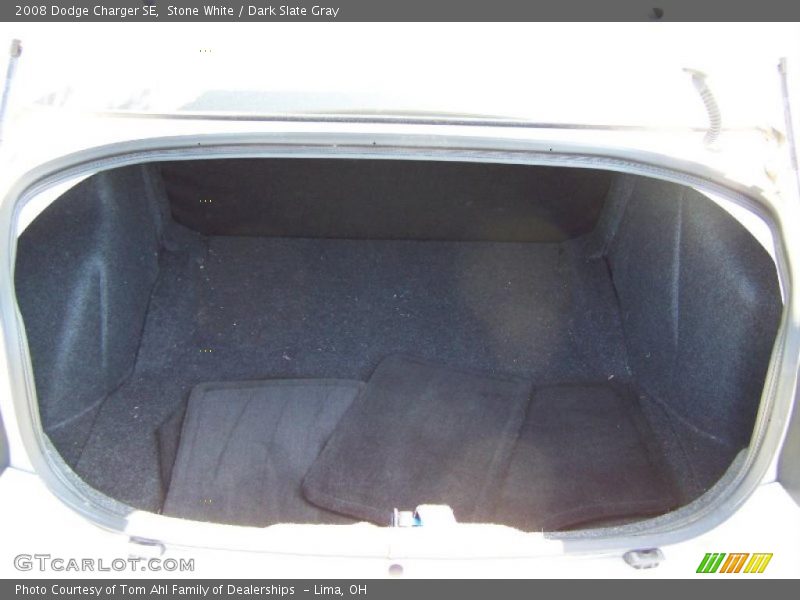 Stone White / Dark Slate Gray 2008 Dodge Charger SE