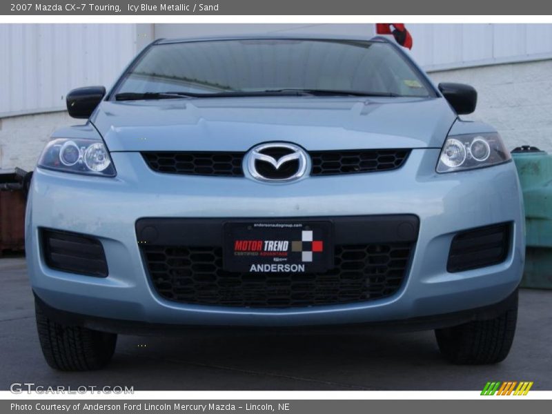 Icy Blue Metallic / Sand 2007 Mazda CX-7 Touring