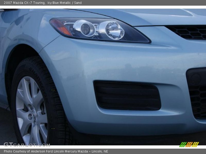 Icy Blue Metallic / Sand 2007 Mazda CX-7 Touring